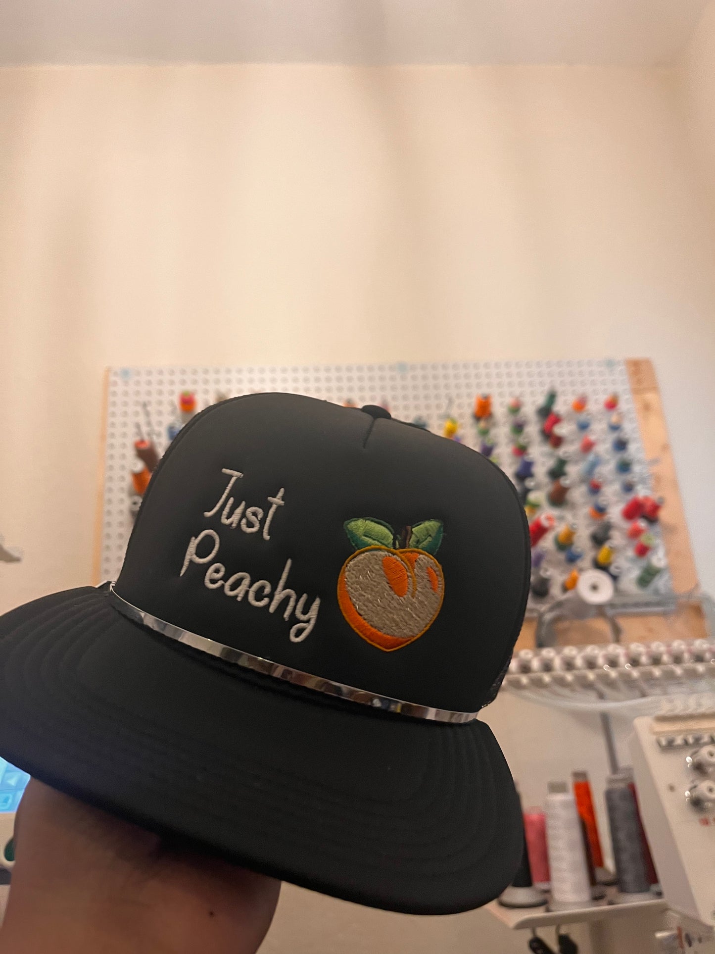 Just Peachy Foam Trucker Hat