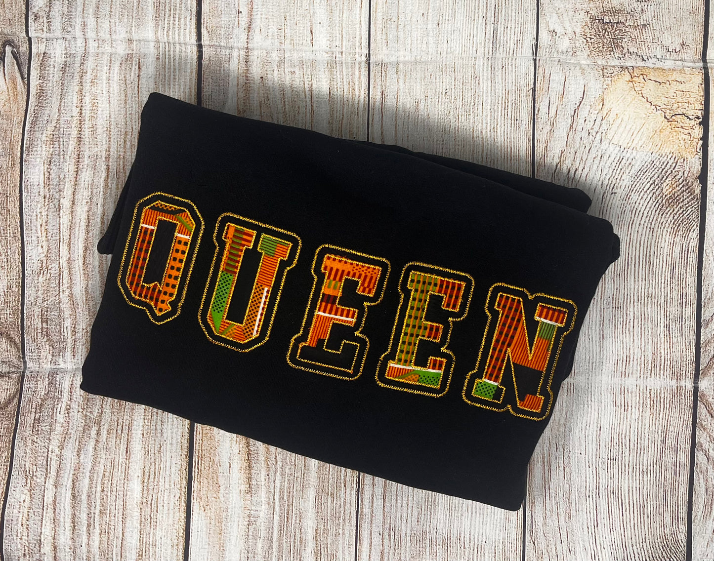 Varsity Queen Kente Sweatshirt