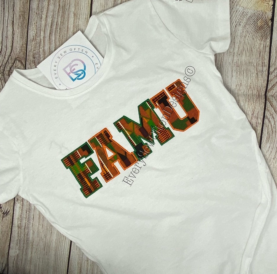 FAMU Kente Shirt