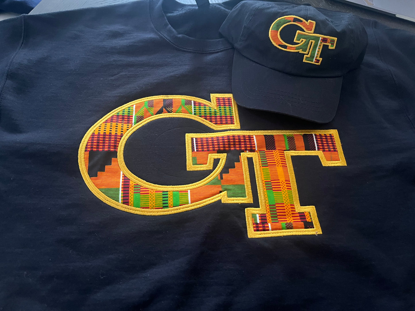 Georgia Tech Kente Dad Hat