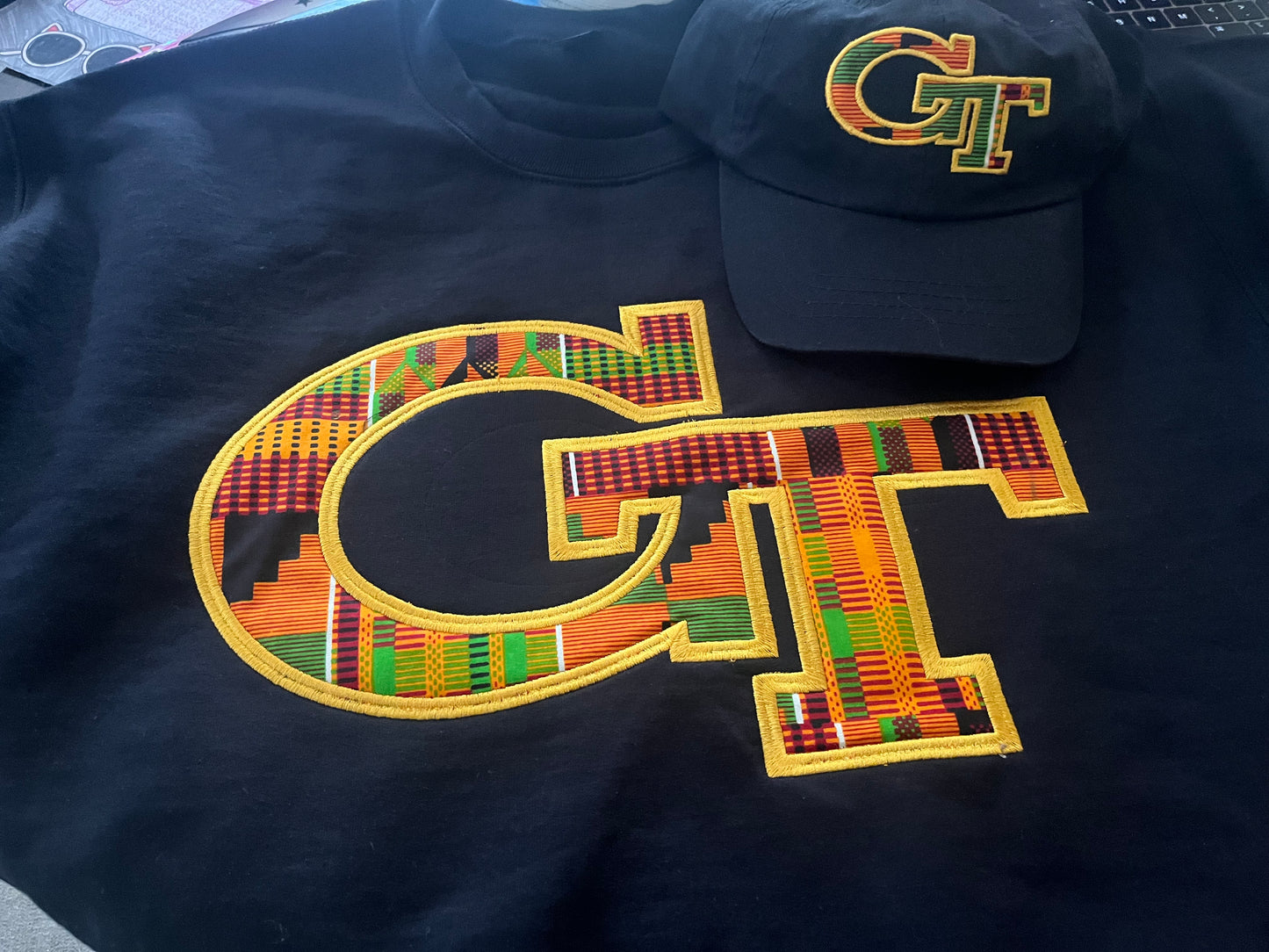 Georgia Tech Kente Dad Hat