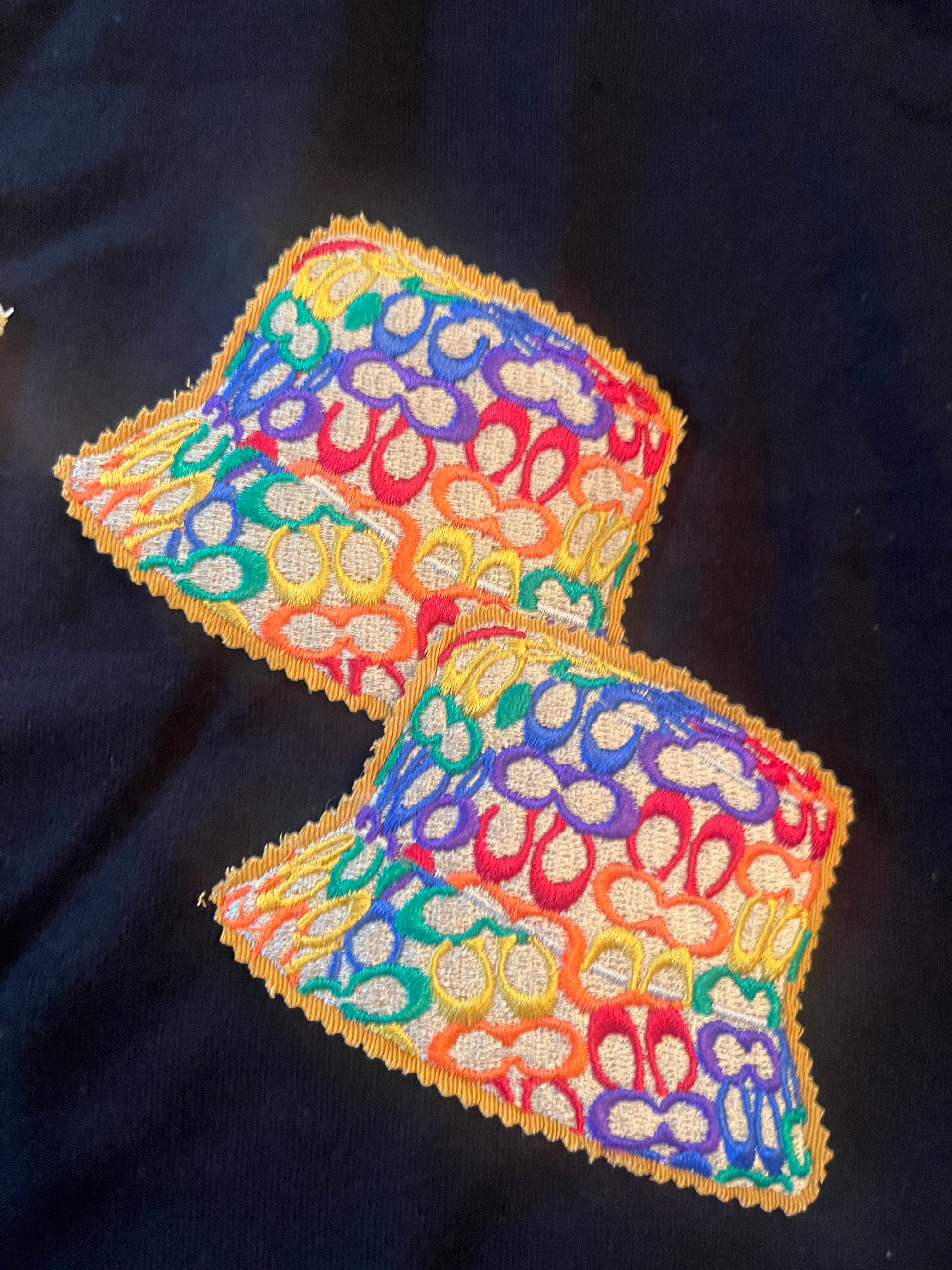 COACH Rainbow Bucket Hat Patch