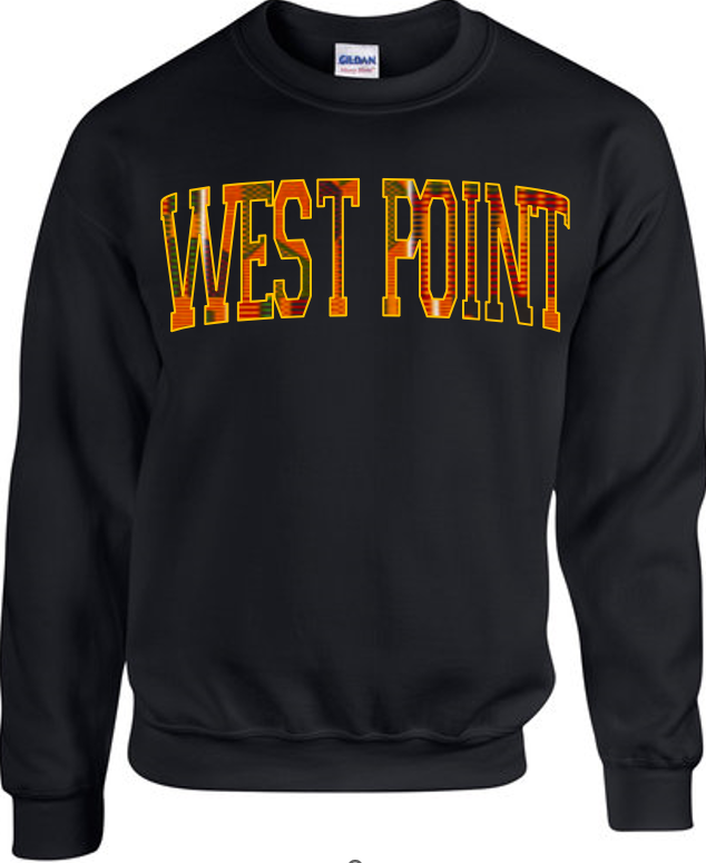 Kente WestPoint embroidered Sweatshirt