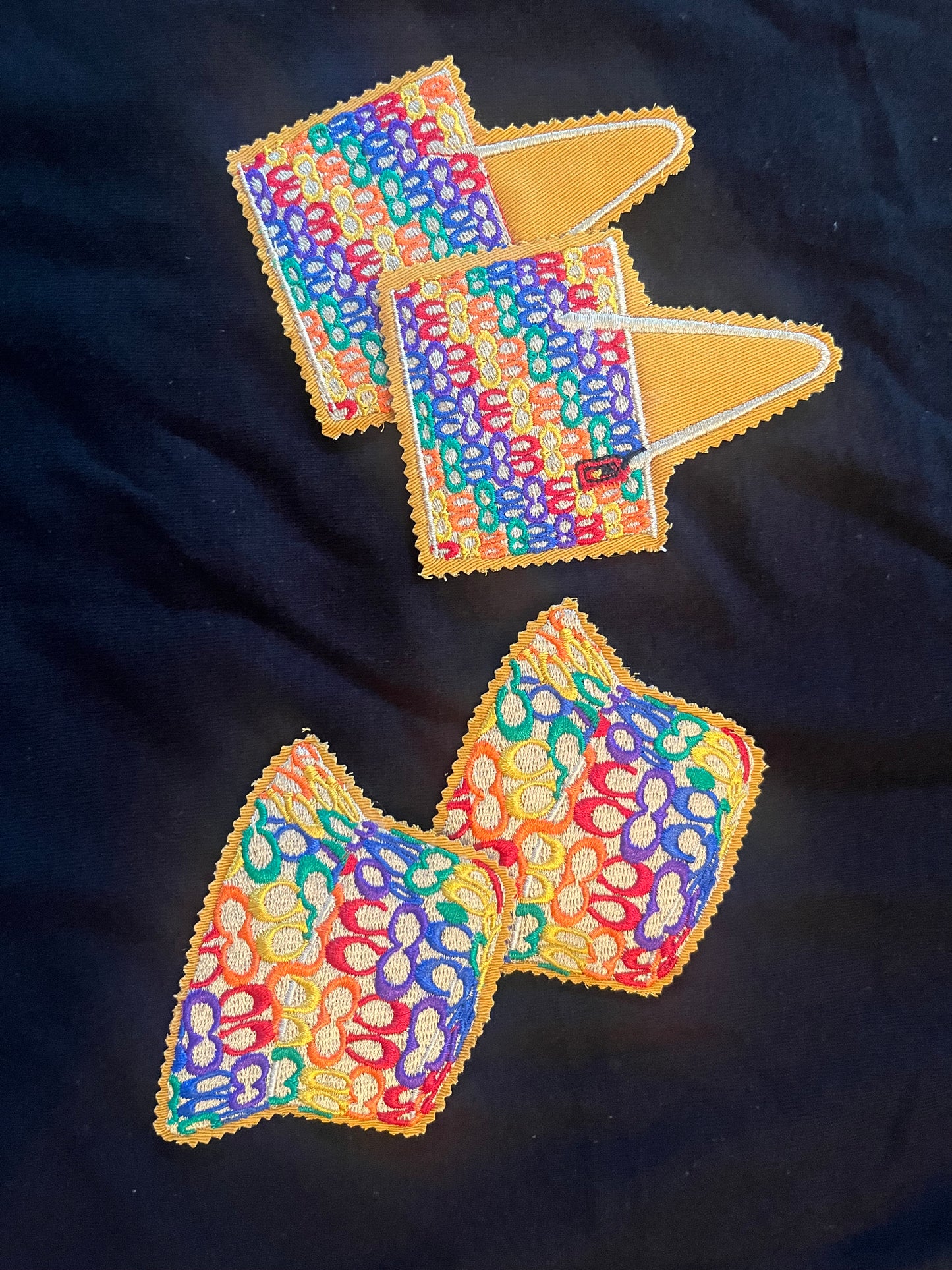 COACH Rainbow Bucket Hat Patch