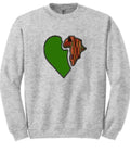 Black Love Kente Unisex Sweatshirt