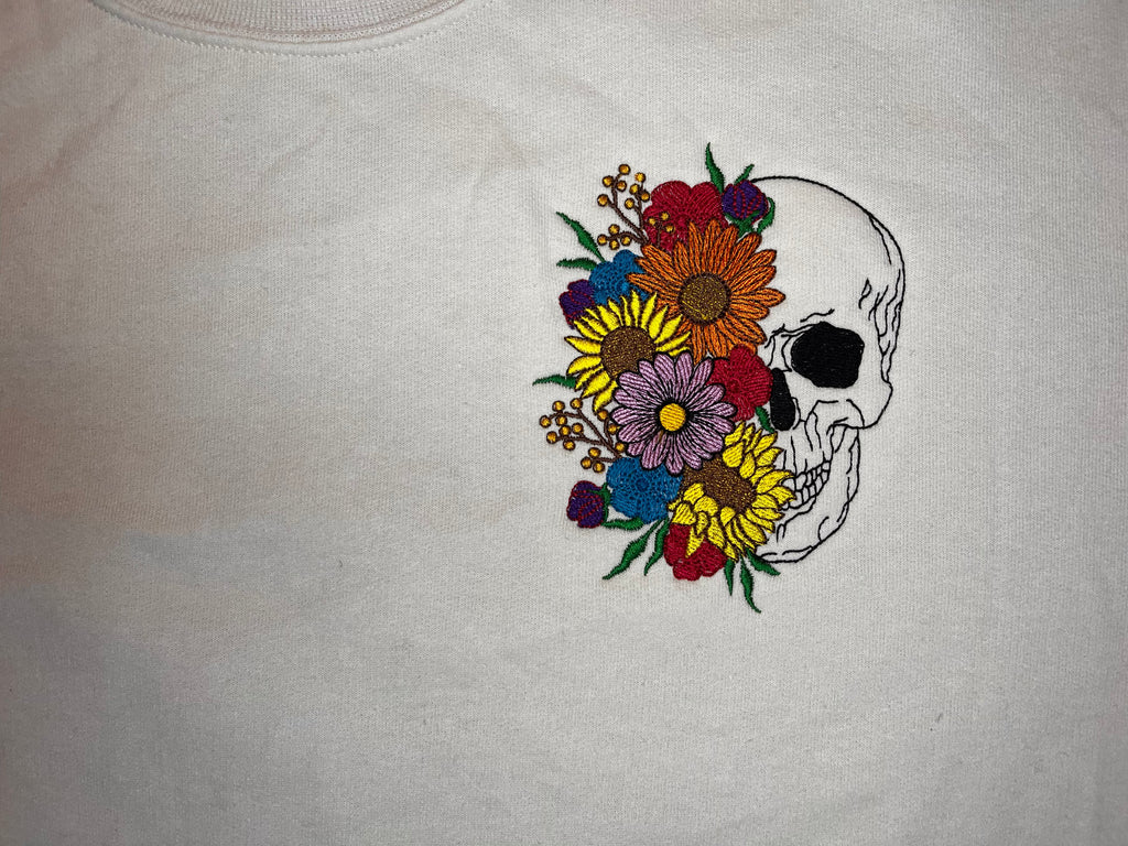 Flower Skull