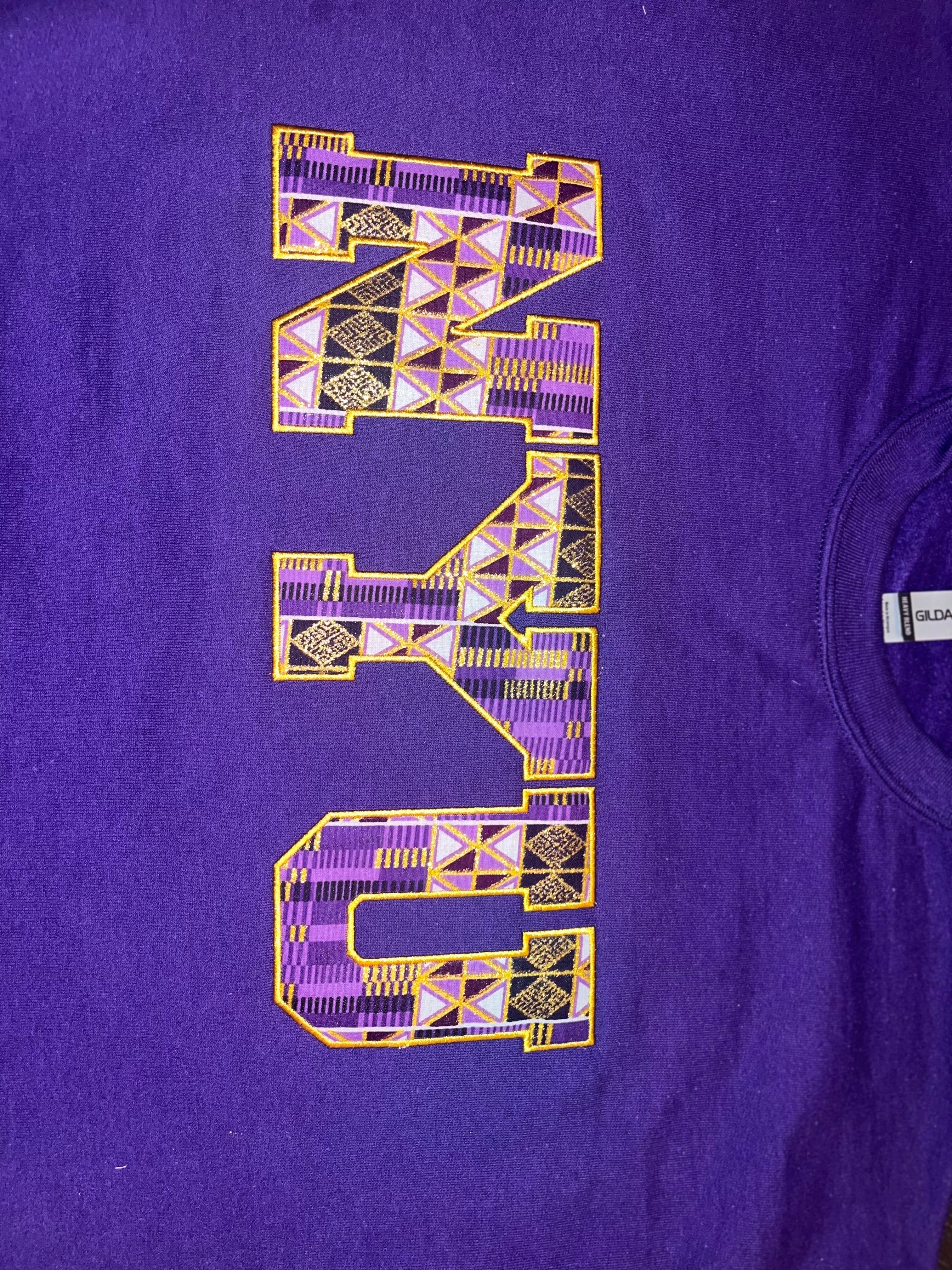 NYU Kente Crewneck Sweatshirt – Unisex