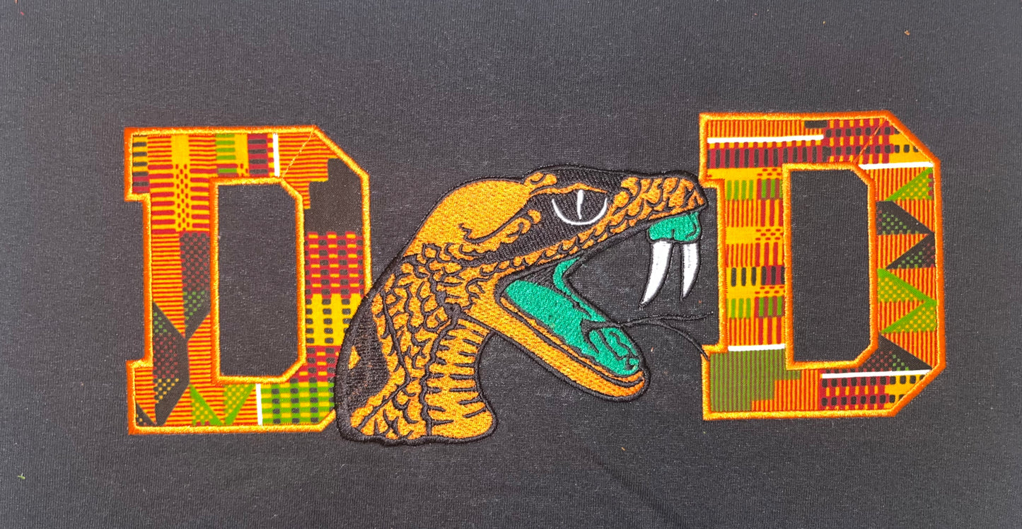 Rattler DAD Kente T-shirt