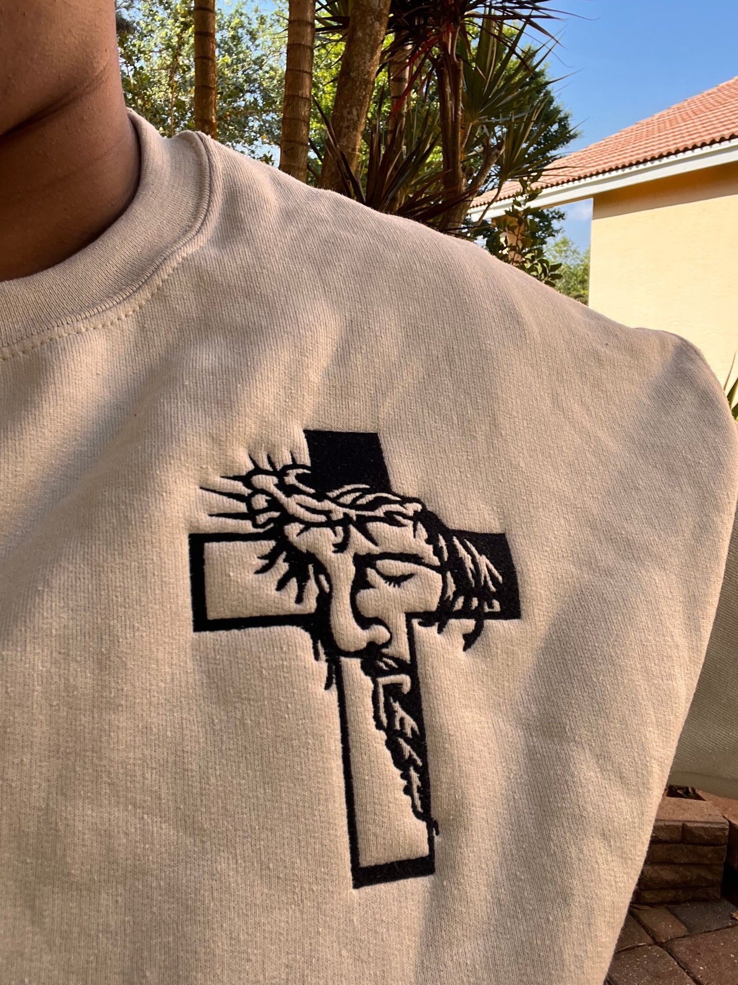 Jesus Christ Cross Sweatshirt