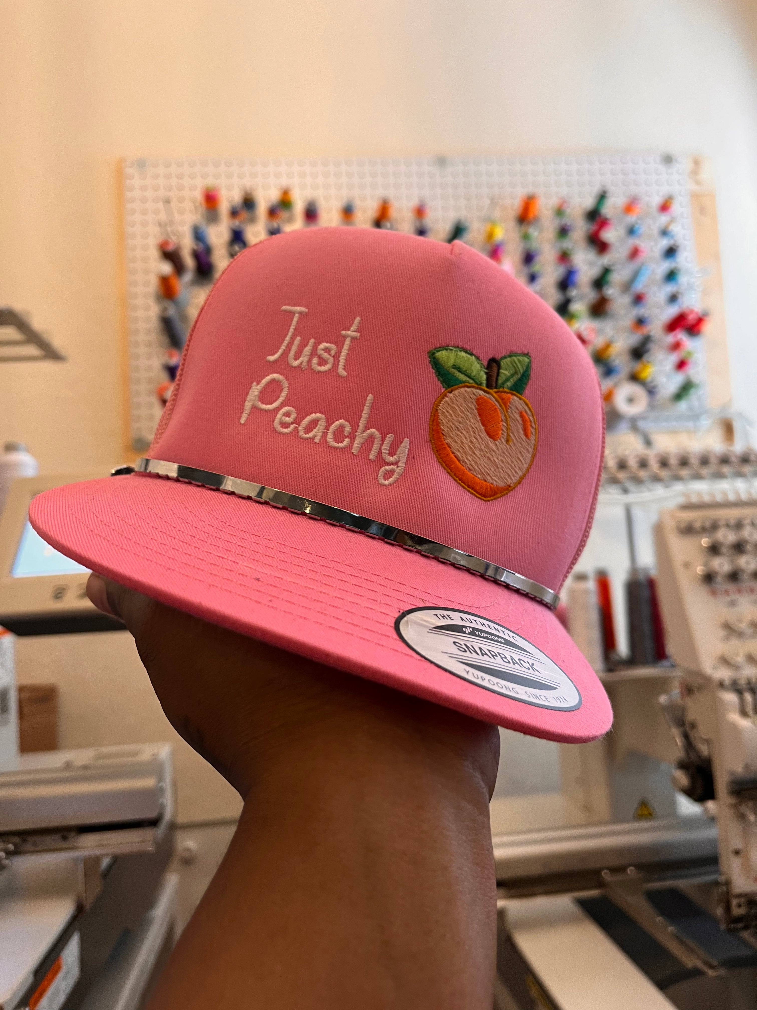 Just Peachy Foam Trucker Hat