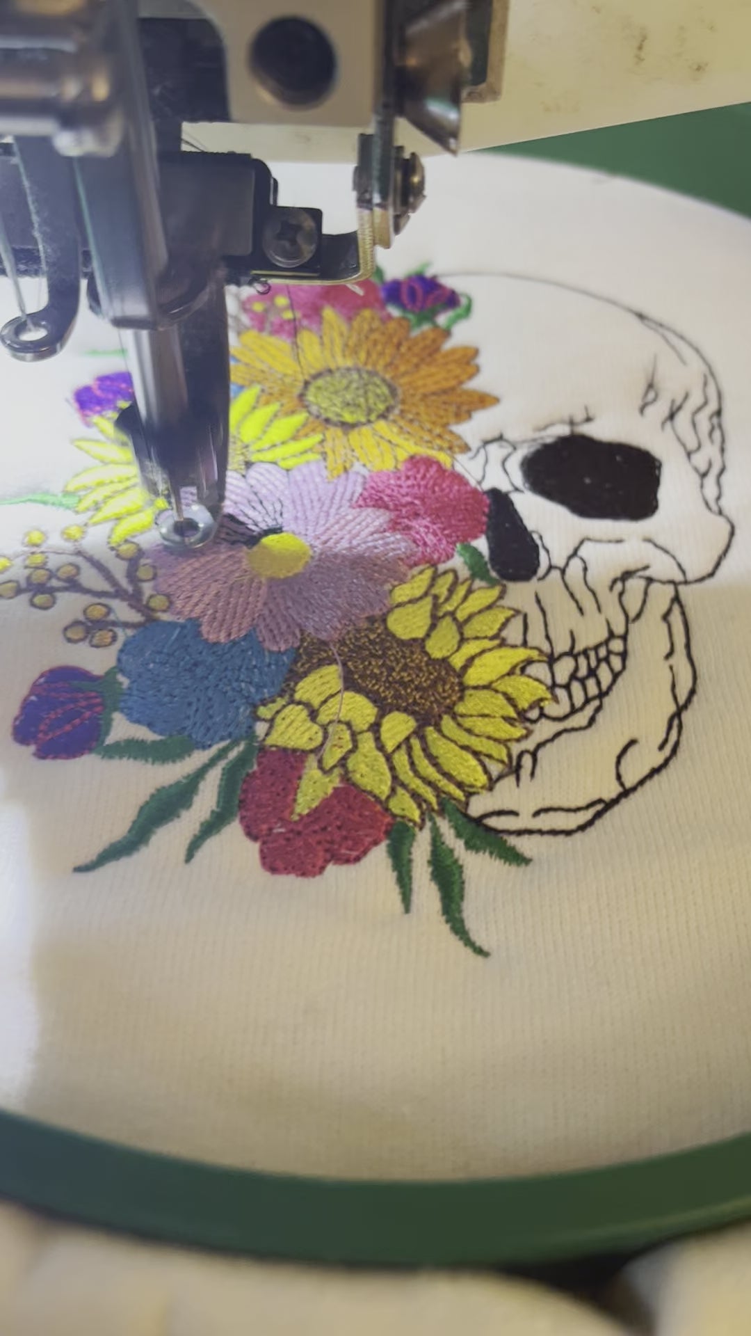 Flower Skull