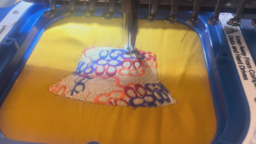 COACH Rainbow Bucket Hat Patch