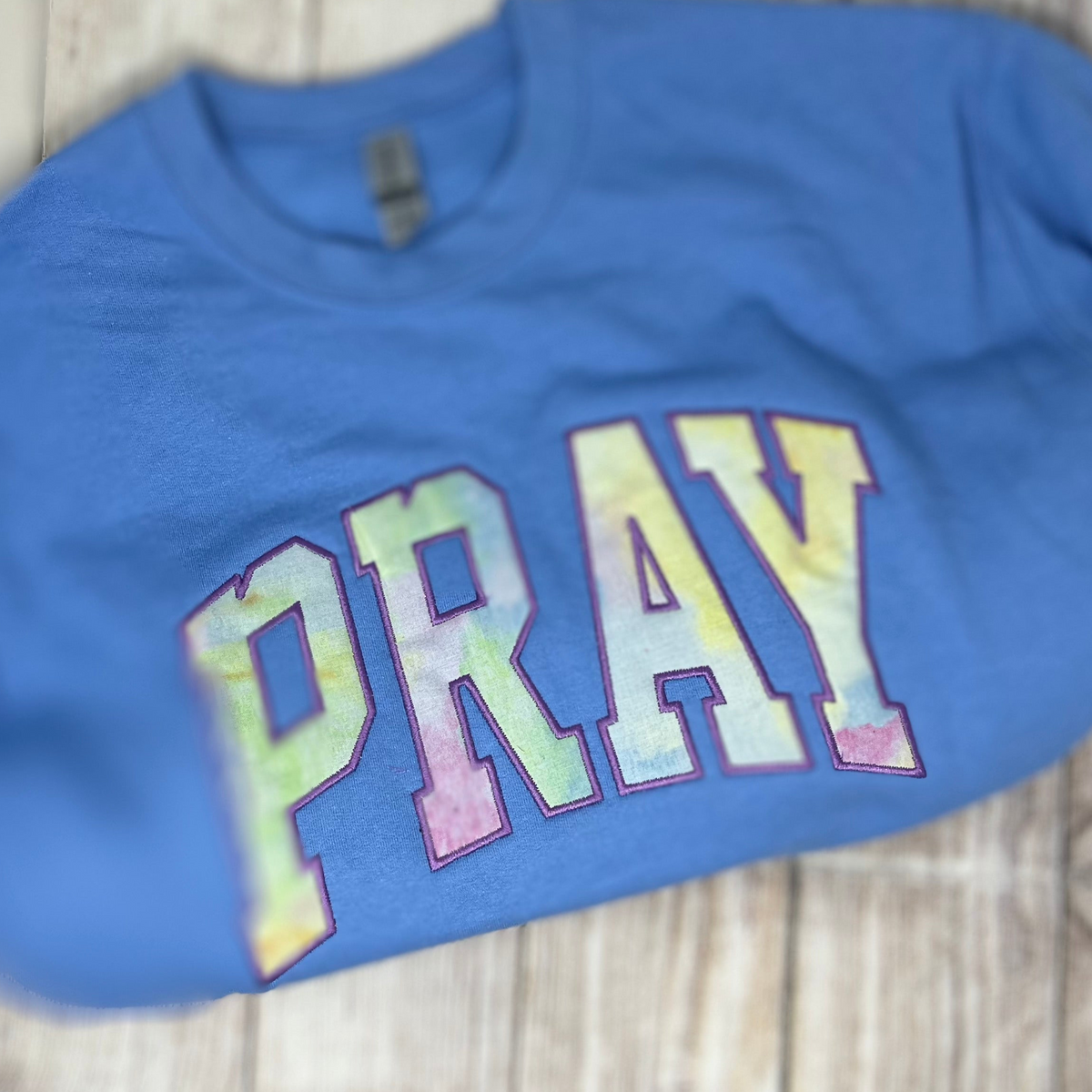 Pray Tie Dye Sweatshirt