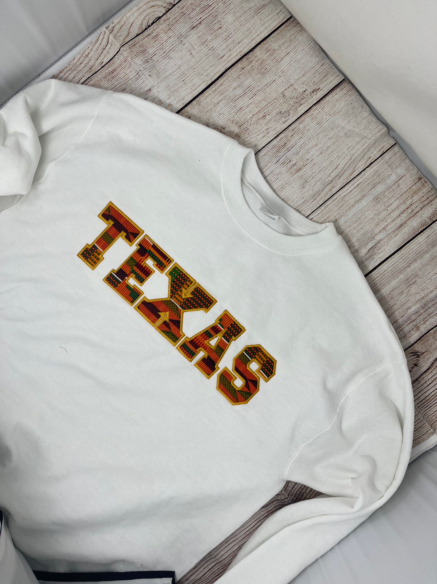 TEXAS Kente Sweatshirt