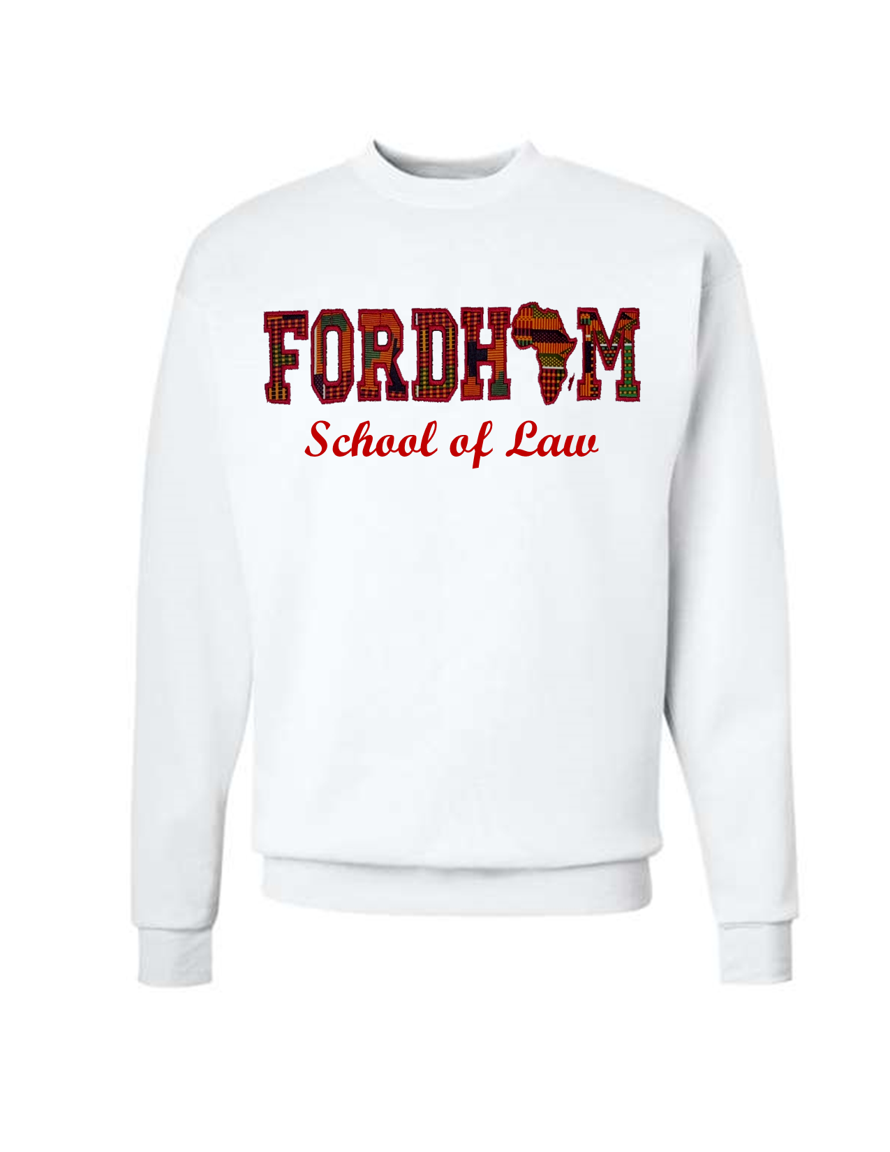 FORDHAM Africa Kente Sweatshirts/ Hoodie