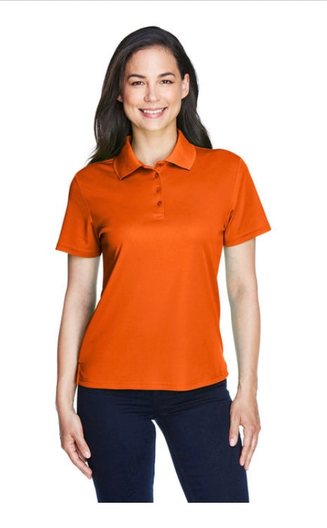 Ladies Core365 Moisture Wicking Polos