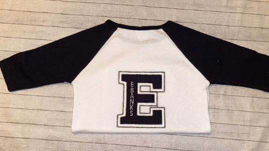 Varsity Letter Raglan Shirt