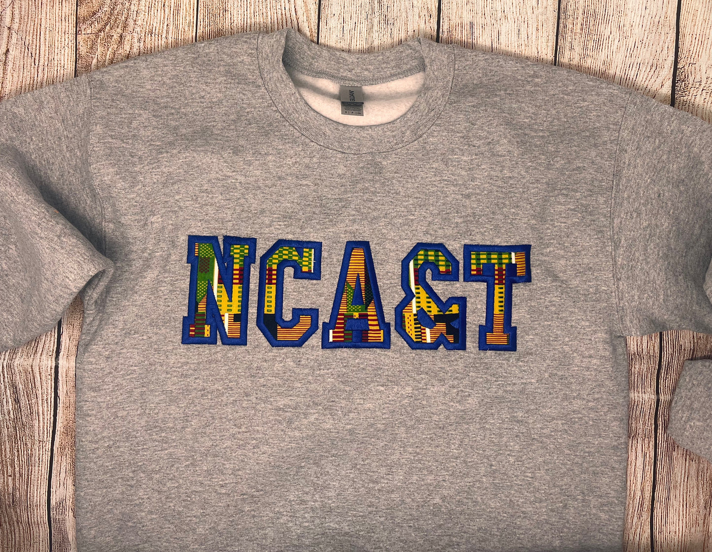 NCA&T inspired Kente Sweatshirt