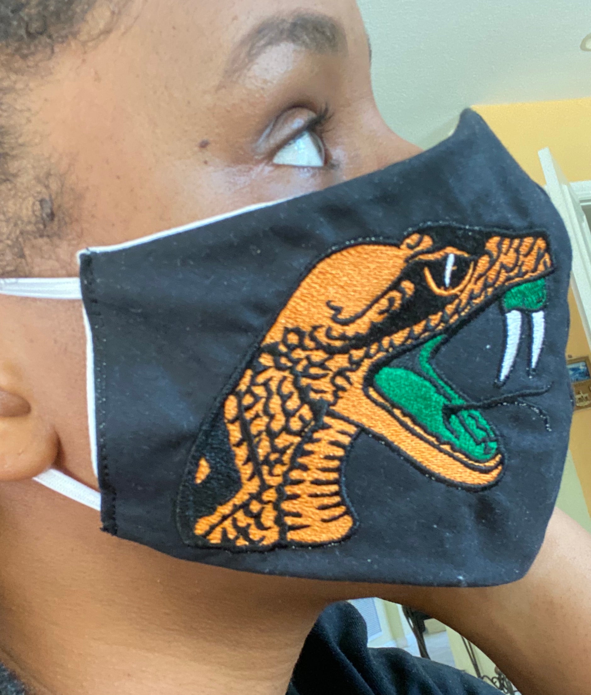 FAMU  Rattlers Face Mask