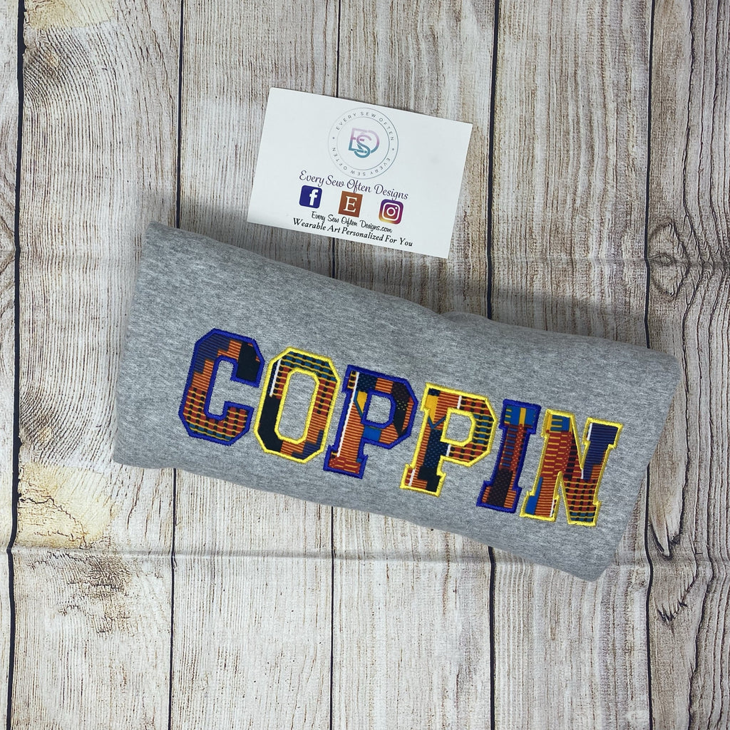 Coppin State Kente Sweatshirt
