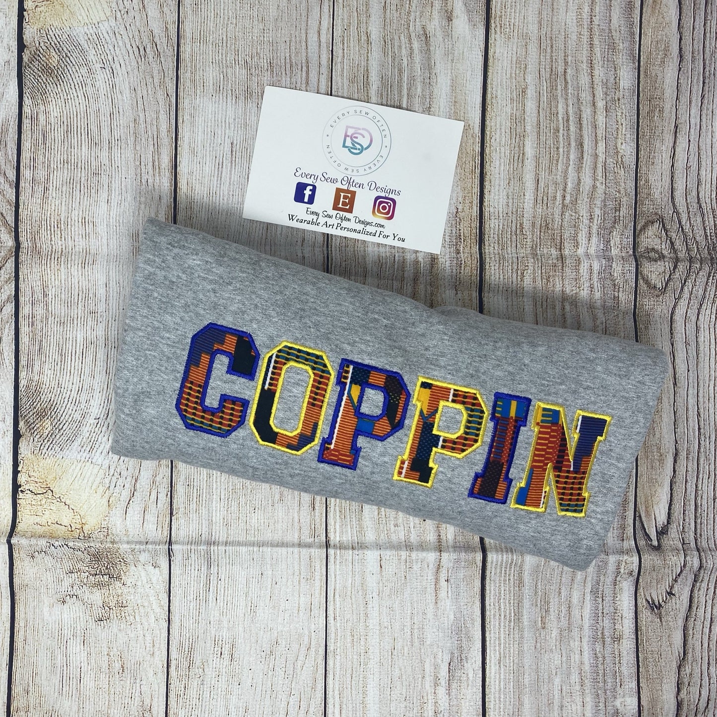 Coppin State Kente Sweatshirt