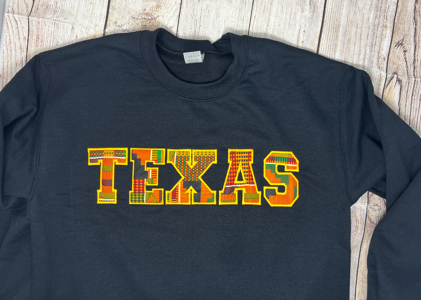 TEXAS Kente Sweatshirt