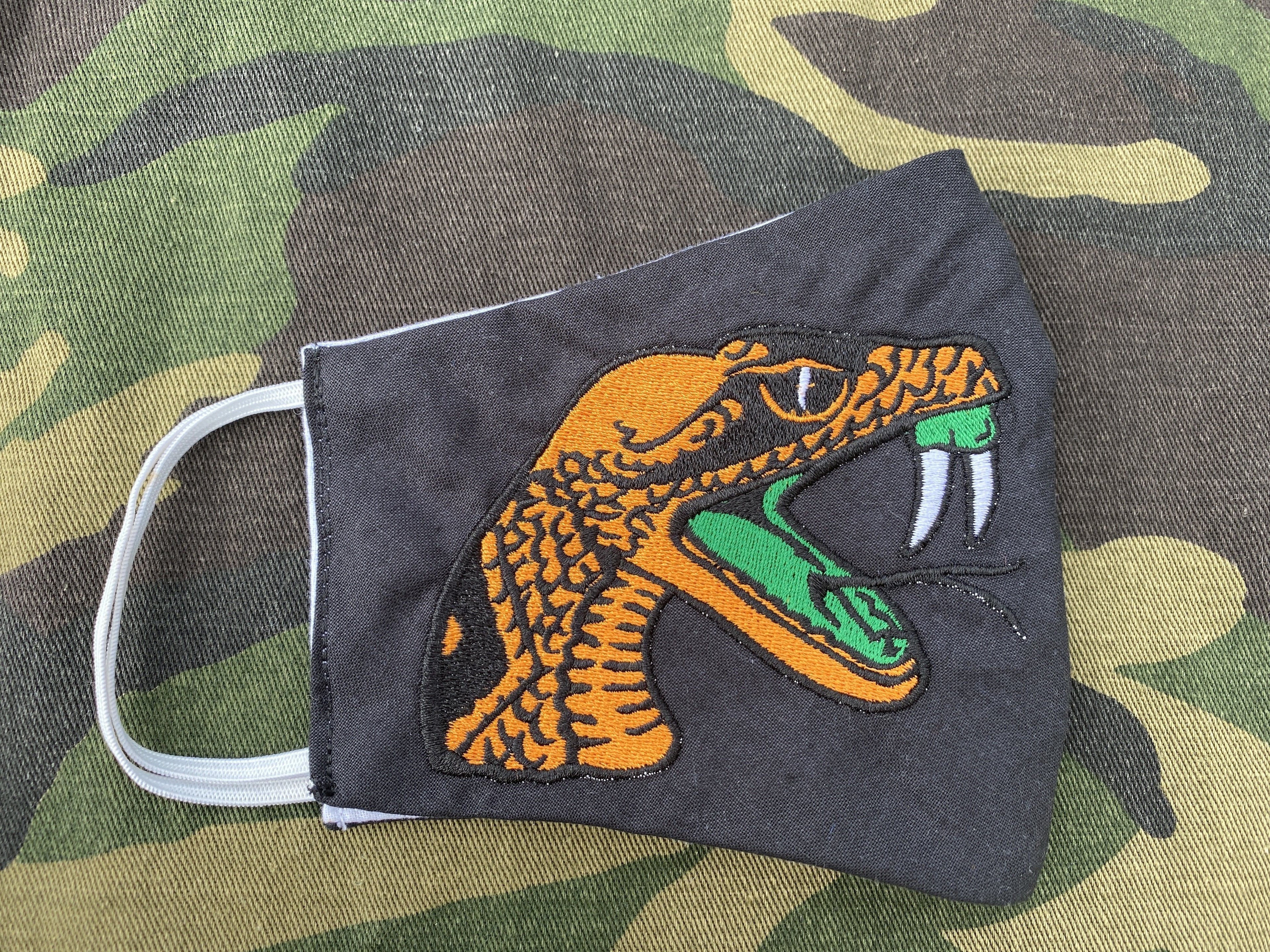 FAMU  Rattlers Face Mask