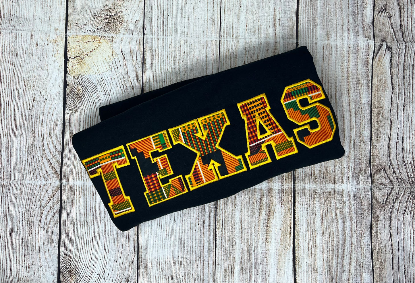 TEXAS Kente Sweatshirt