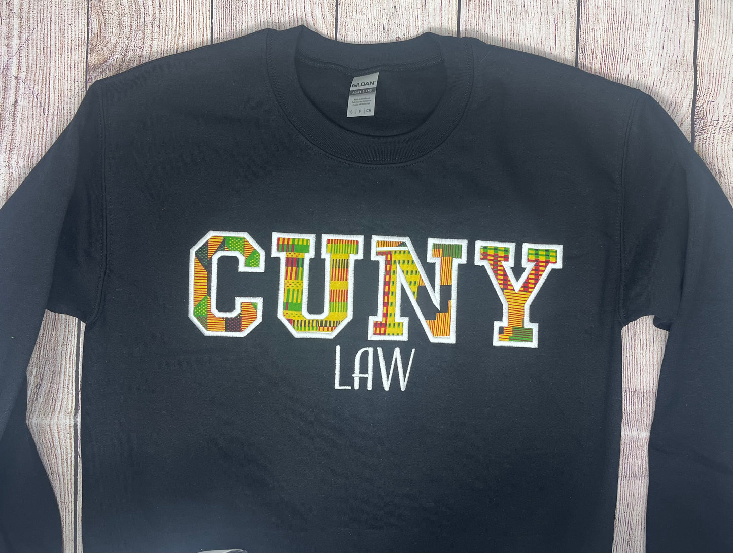 CUNY inspired Kente Sweatshirt