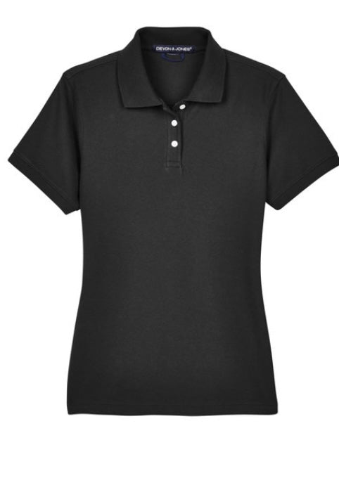 Ladies Pima Pique short sleeve polo