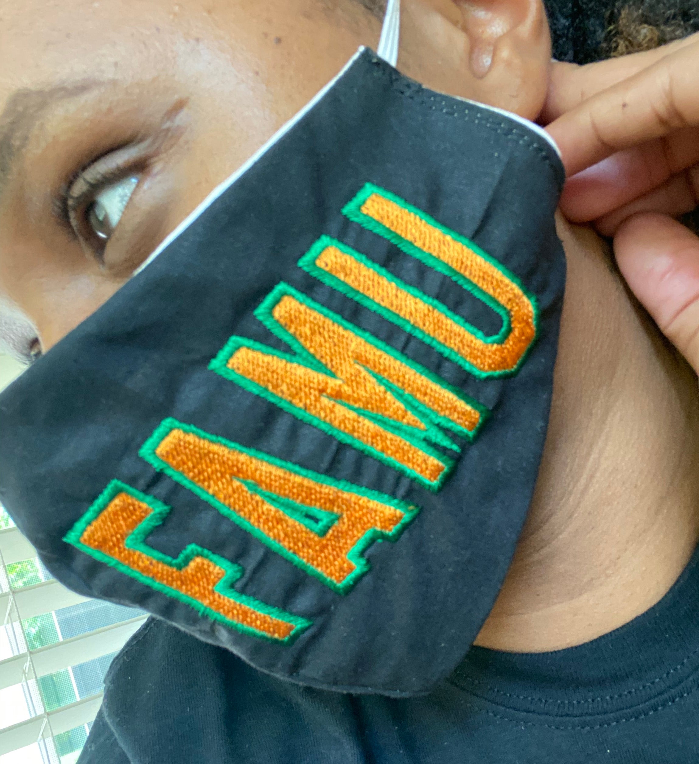 FAMU  Rattlers Face Mask
