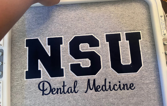 NSU inspired Dental College Sweatshirt