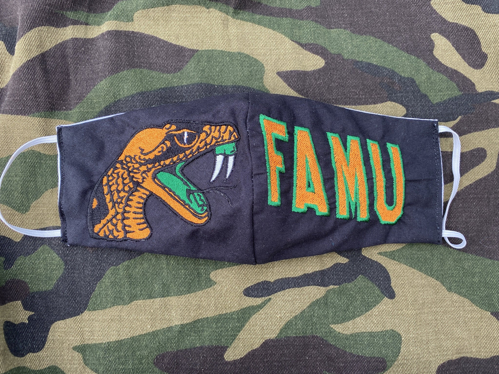 FAMU  Rattlers Face Mask