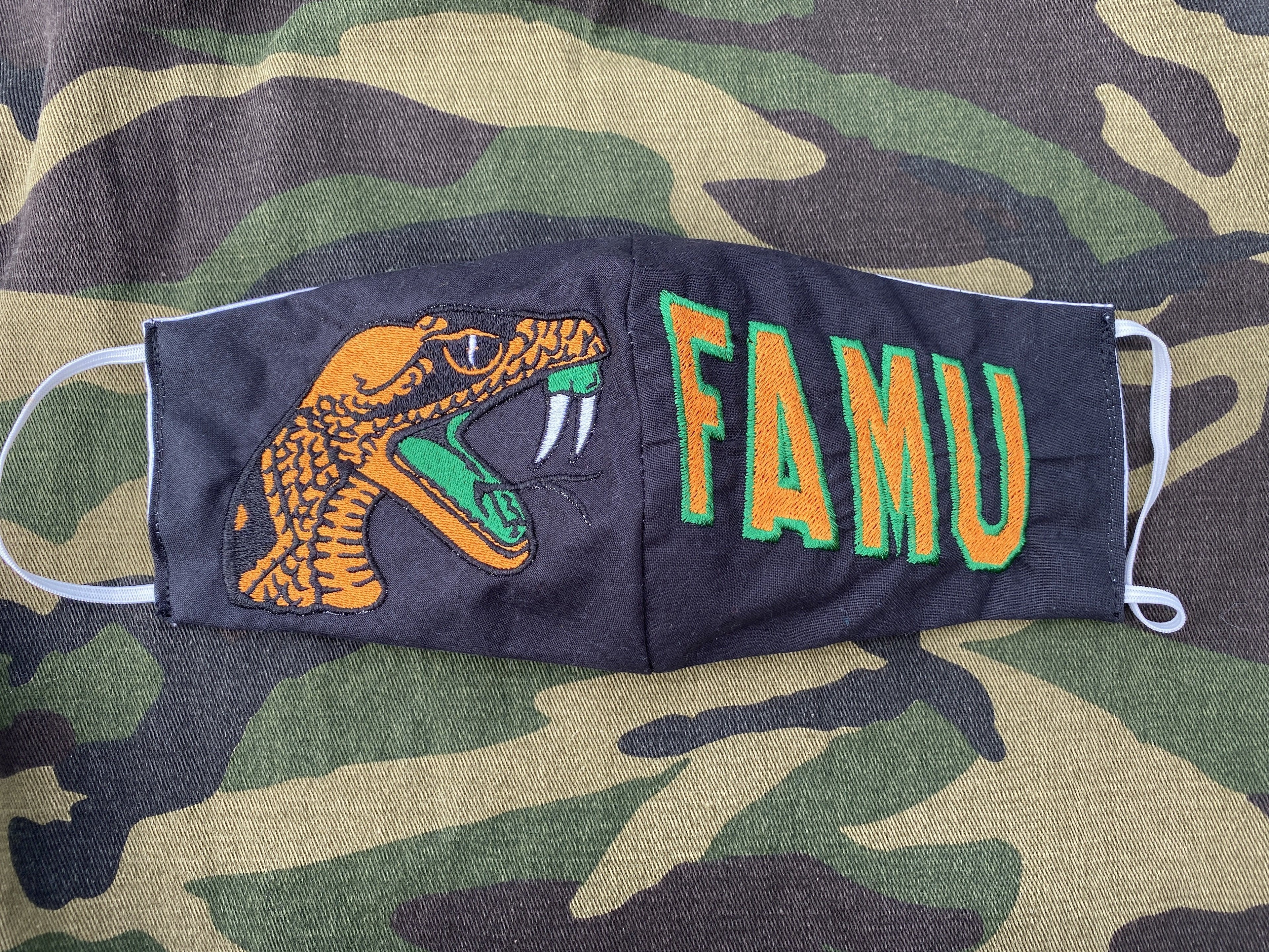 FAMU  Rattlers Face Mask